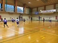 フットサルの壮行試合