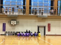 フットサルの壮行試合