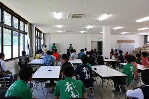 閉会式・校長挨拶