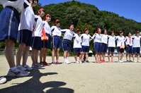 円陣2
