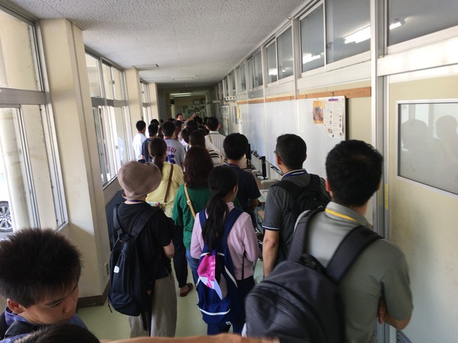 校舎見学