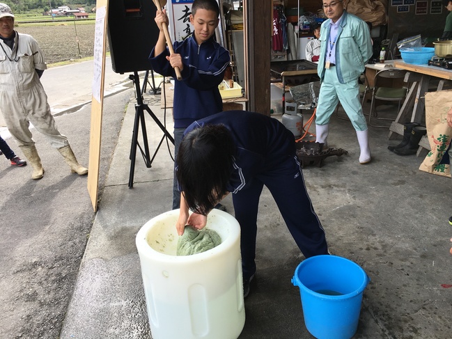 餅つき