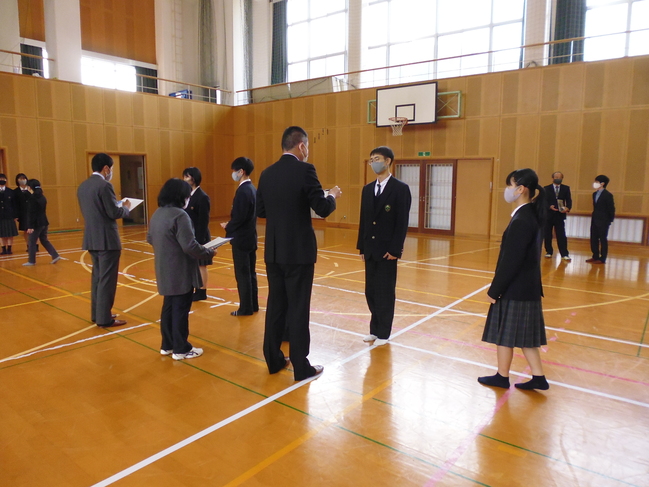 身だしなみ指導