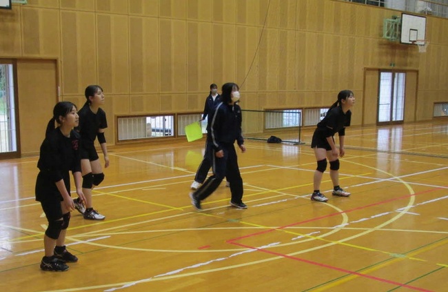 女子バレー２