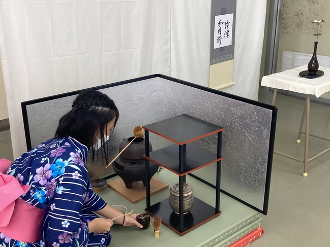 お茶席