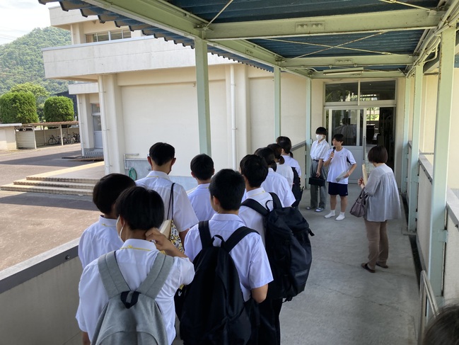 校舎見学