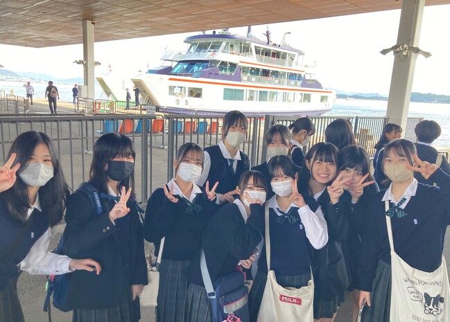 ２年生　フェリー