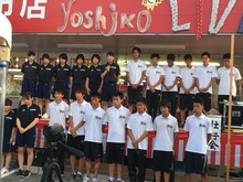 キヌヤ七日市店にて壮行会