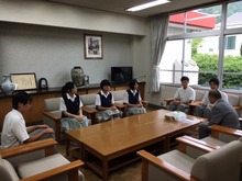 町長様へのお礼と報告1